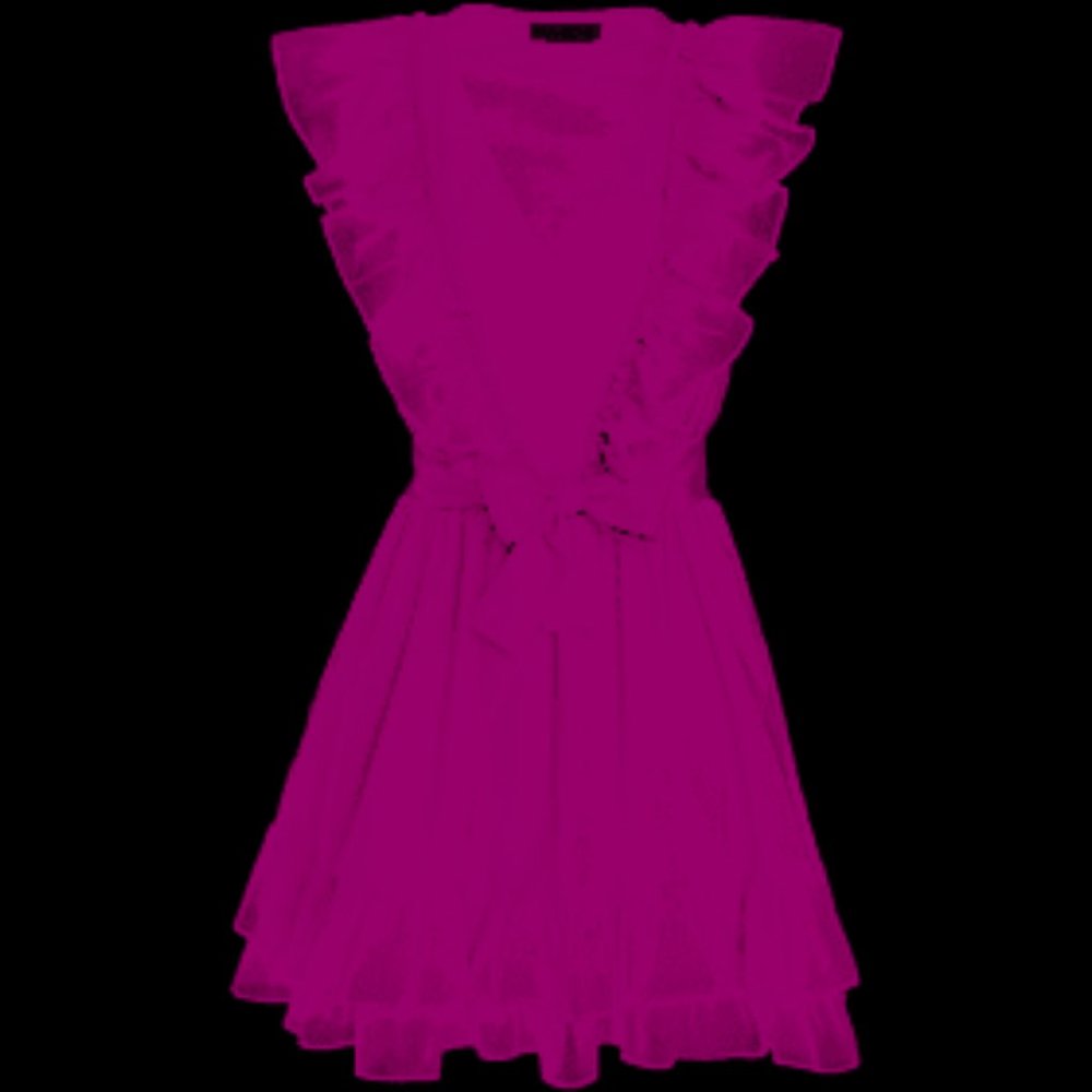 Wolf and Badger pink dress